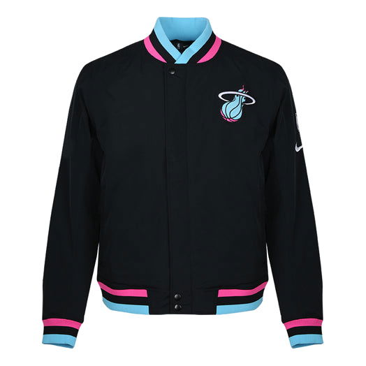 Bomber bunda Nike NBA Miami Heat Jacket Čierna | AH5285-010