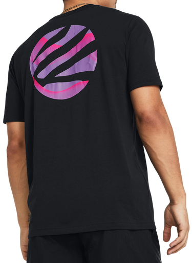Tričko Under Armour Curry Girl Dad T-Shirt Čierna | 1383383-001, 1