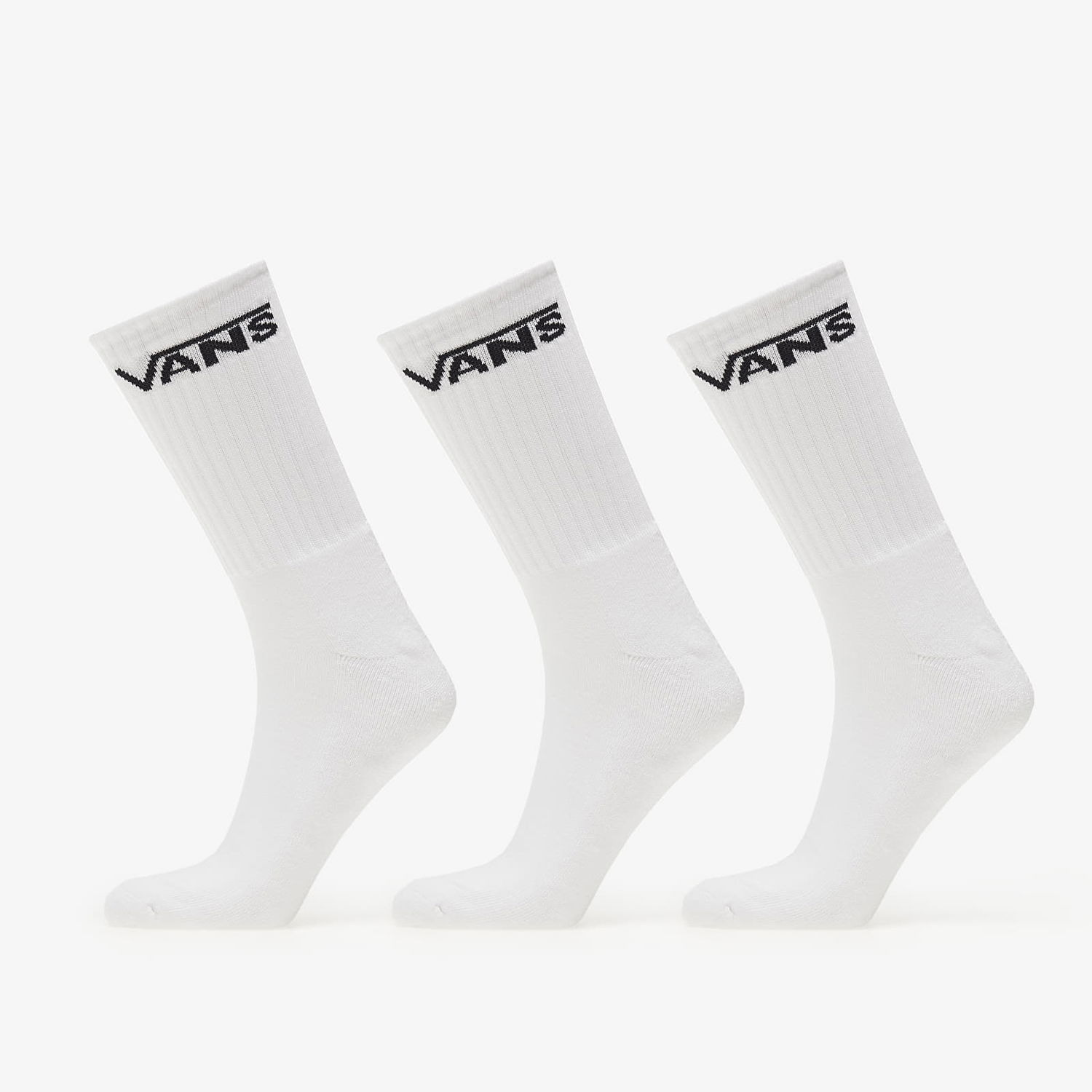 Ponožky Vans Classic Crew Rox 3-Pack Biela | VN000F0XWHT1, 0