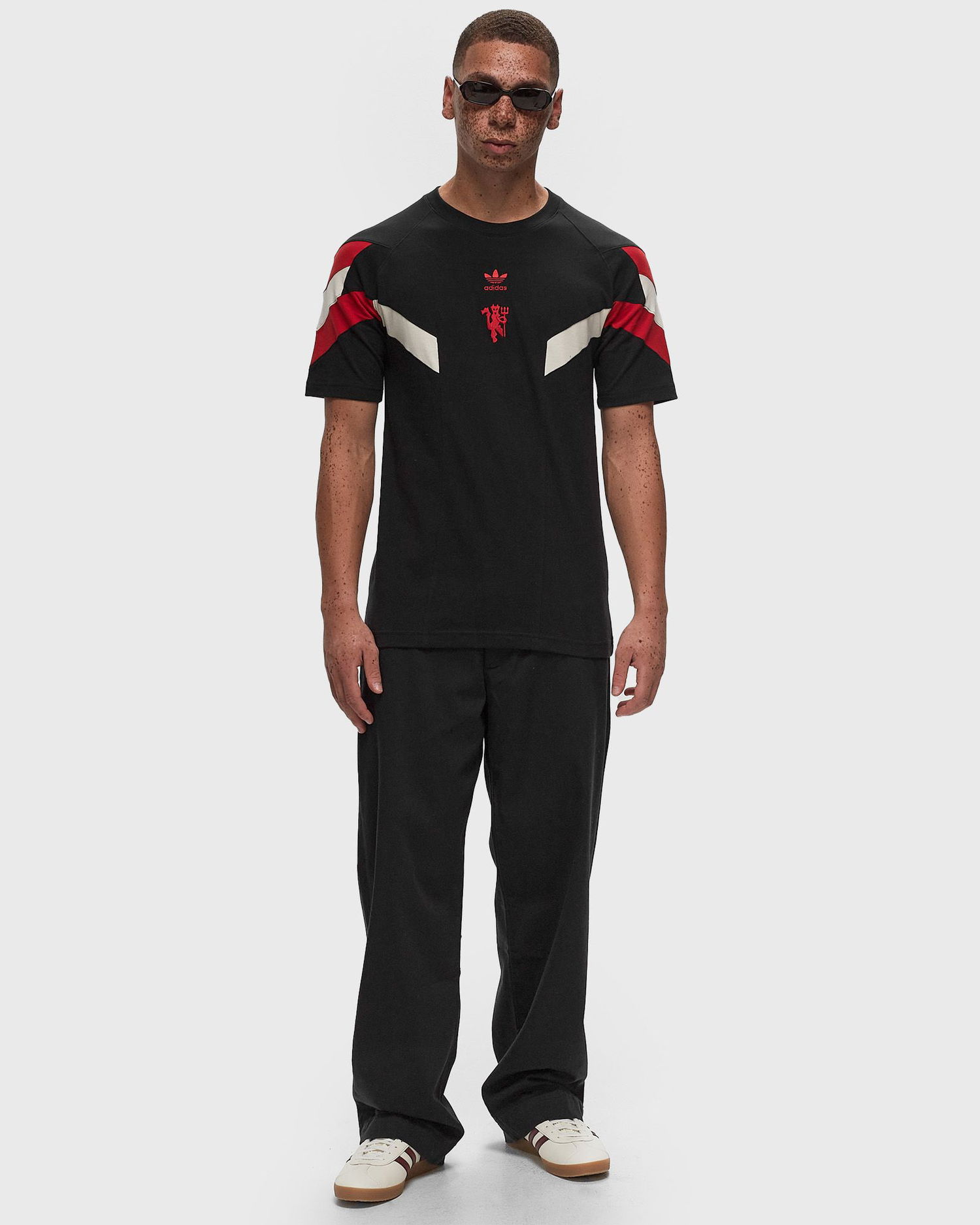 Tričko adidas Originals Manchester United Originals T-Shirt Čierna | IS6519, 1