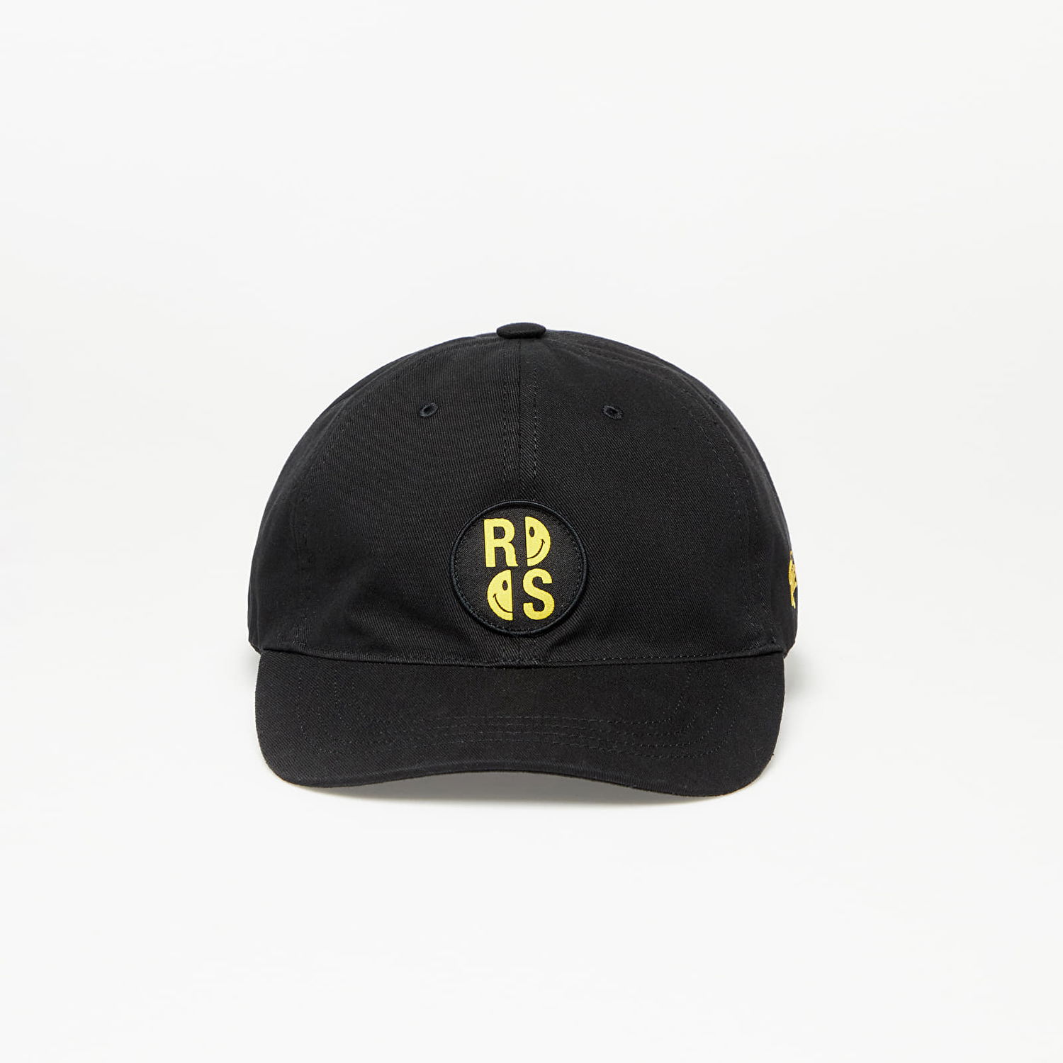 Šiltovka RAF SIMONS Cap With Rs-Smiley Badge Čierna | 224-936-10000-0099, 0