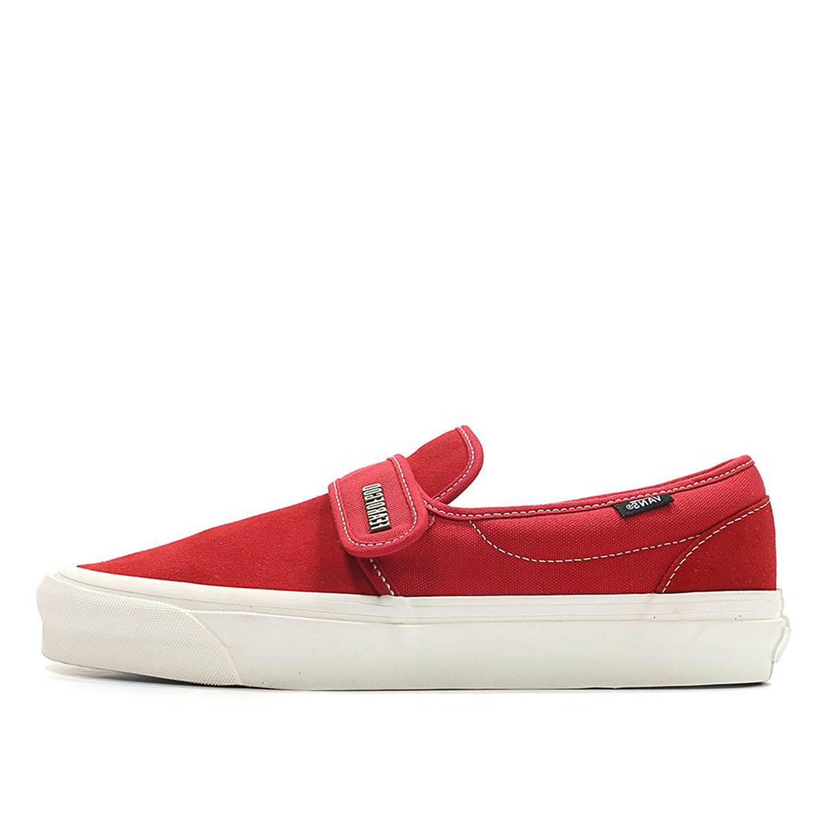 Tenisky a topánky Vans Fear of God x F.O.G UA Slip-On Červená | VN0A3J9FPQT, 0