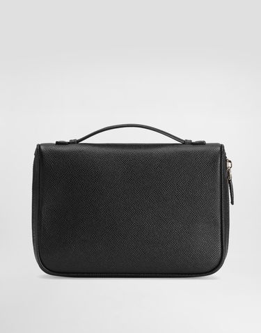Cestovná taška Dolce & Gabbana Dolce & Gabbana Sicily Alpine Calfskin Necessaire Čierna | BP3412BG66280999, 3