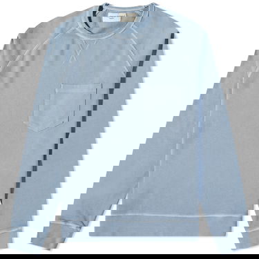 Mikina Officine Générale Chris Pigment Dyed Crew Sweat "Storm Blue" Modrá | W23MSWT253PRE-BLU, 0