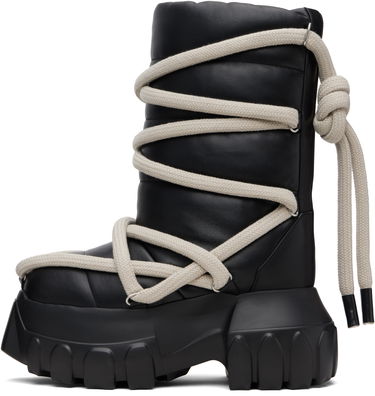 Tenisky a topánky Rick Owens Rick Owens Concordians Lunar Mega Tractor Boots Čierna | RU02E1862 LLPPW3, 2