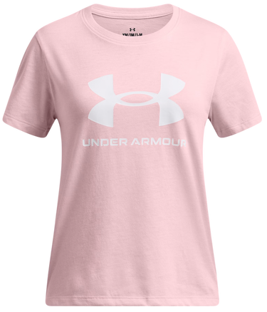 Tričko Under Armour Under Armour Big Logo Short Sleeve T-Shirt Ružová | 1389756-647, 0
