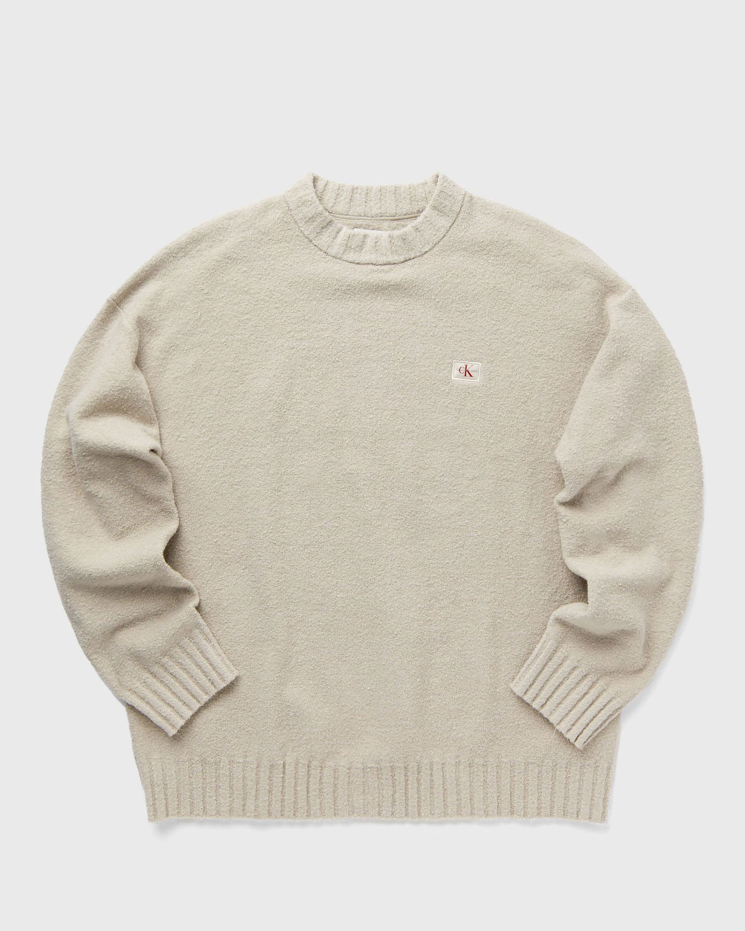 Sveter CALVIN KLEIN BOUCLE BOXY SWEATER Béžová | J30J326202PD7, 0