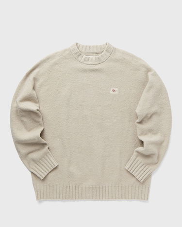 Sveter CALVIN KLEIN BOUCLE BOXY SWEATER Béžová | J30J326202PD7, 0