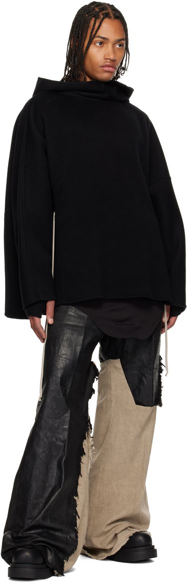 Mikina Rick Owens Concordians Cashmere Tunic Hoodie Čierna | RR02E1502 DWS, 3
