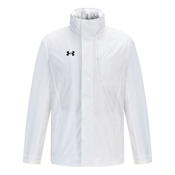 Vetrovka Under Armour Training Shuttle Hooded Jacket Biela | 21600409-100, 0