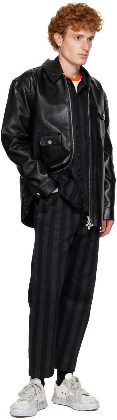 Košeľa Han Kjøbenhavn Zip Shirt Čierna | M-131596, 3