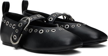 Tenisky a topánky rag & bone Spire Mary Jane Ballerina Flats Čierna | WFF24HF1008LE08, 3