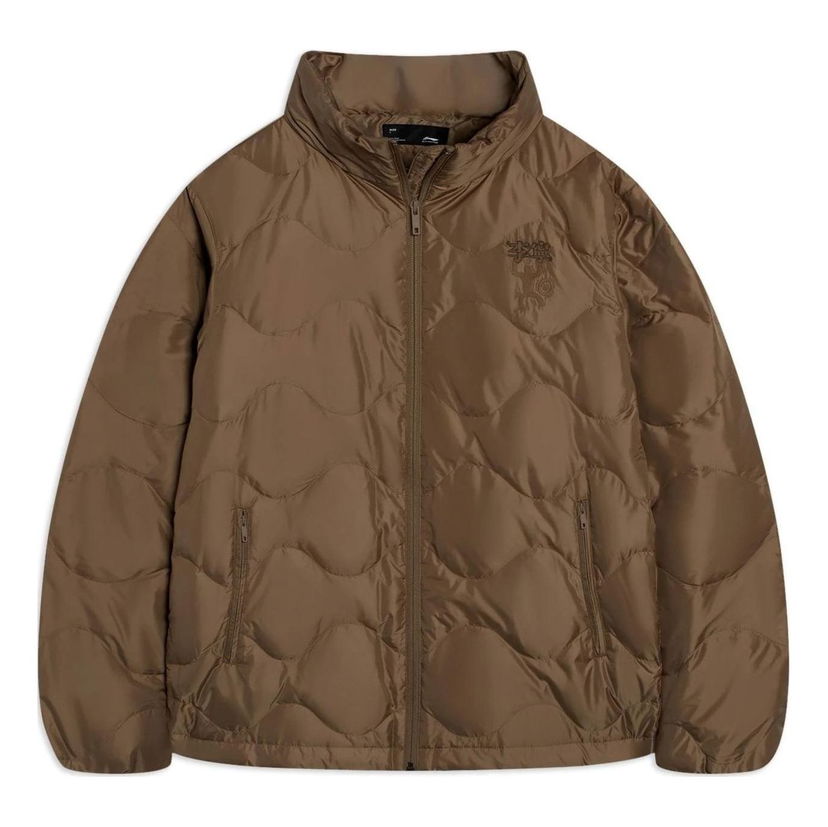 Prešívaná bunda Li-Ning Water Repellent Ultra-Light Down Jacket Hnedá | AYMS081-1