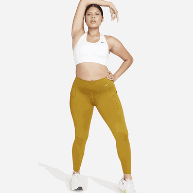 Legíny Nike Go Firm-Support Mid-Rise 7/8 Leggings with Pockets Zelené | DQ5692-716, 2