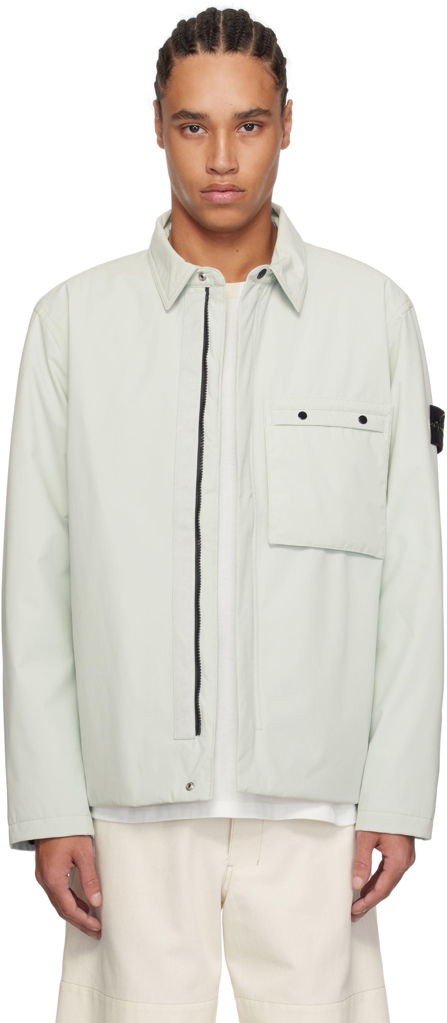 Košeľa Stone Island Stone Island Soft Shell-R PrimaLoft Insulated Jacket Zelené | K1S15 4100011 S0A27, 0