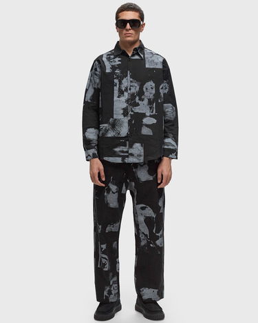 Košeľa KidSuper KidSuper Studios Collage Faces Button Up Shirt, Size M Čierna | AW24-LTP-12, 1