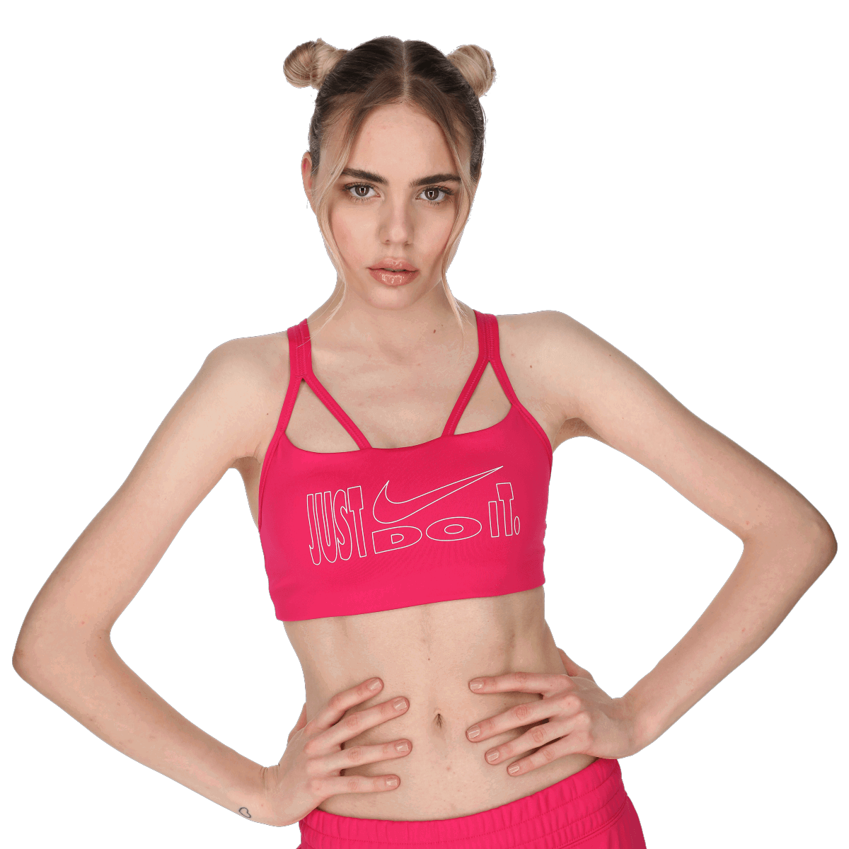 Podprsenka Nike Nike Indy Iconclash Sports Bra Ružová | CZ7192-615, 0