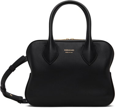 Kabelka FERRAGAMO Ferragamo Star-Shaped S Bag Čierna | 773339, 0