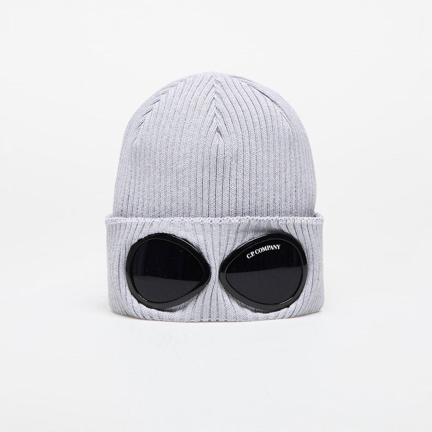Kulicha C.P. Company Cotton Goggle Beanie Grey Melange Šedá | 16CMAC016A000727A-M93, 0