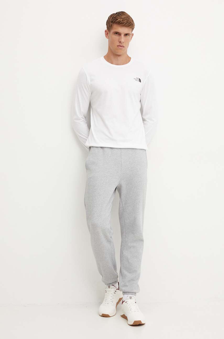 Tričko The North Face Long Sleeve Easy Tee Biela | NF0A8A6FFN41, 1