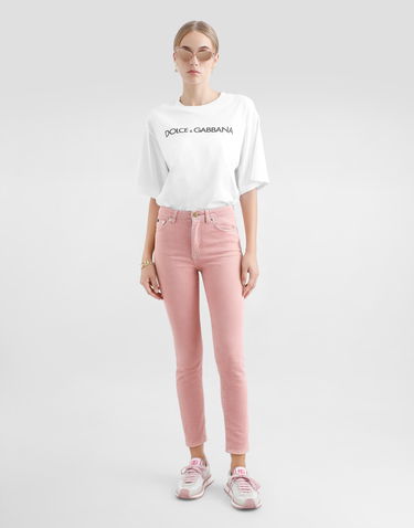 Džínsy Dolce & Gabbana Dolce & Gabbana Skinny Jeans 36 Ružová | FTC67DG8MT4S9001, 1