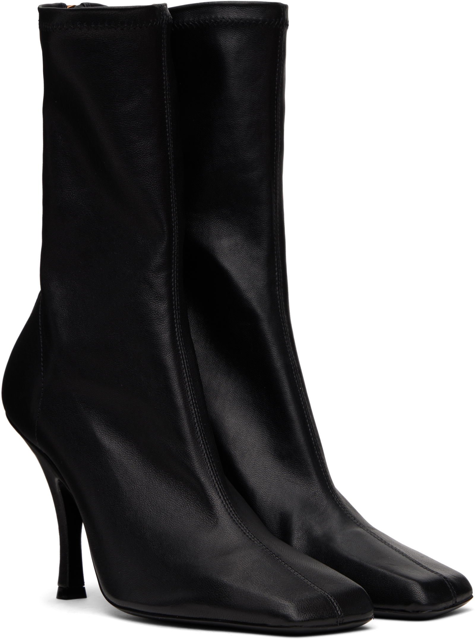 KHAITE Eva Mid Calf Boots