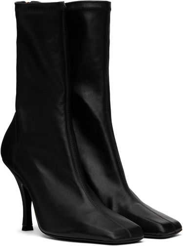 Tenisky a topánky Khaite KHAITE Eva Mid Calf Boots Čierna | F1097-836, 3