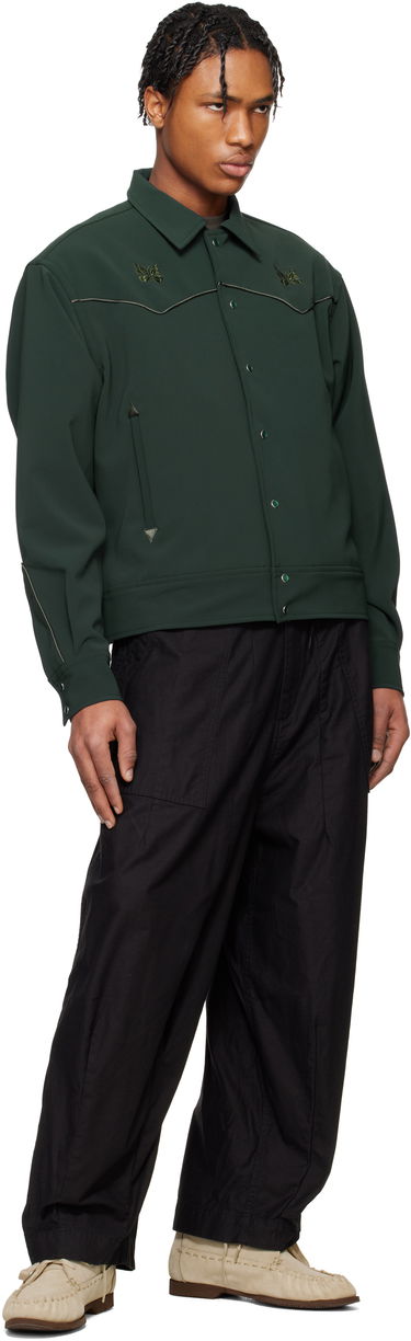 Bunda Needles Needles Piping Cowboy Jacket Zelené | QV217, 3