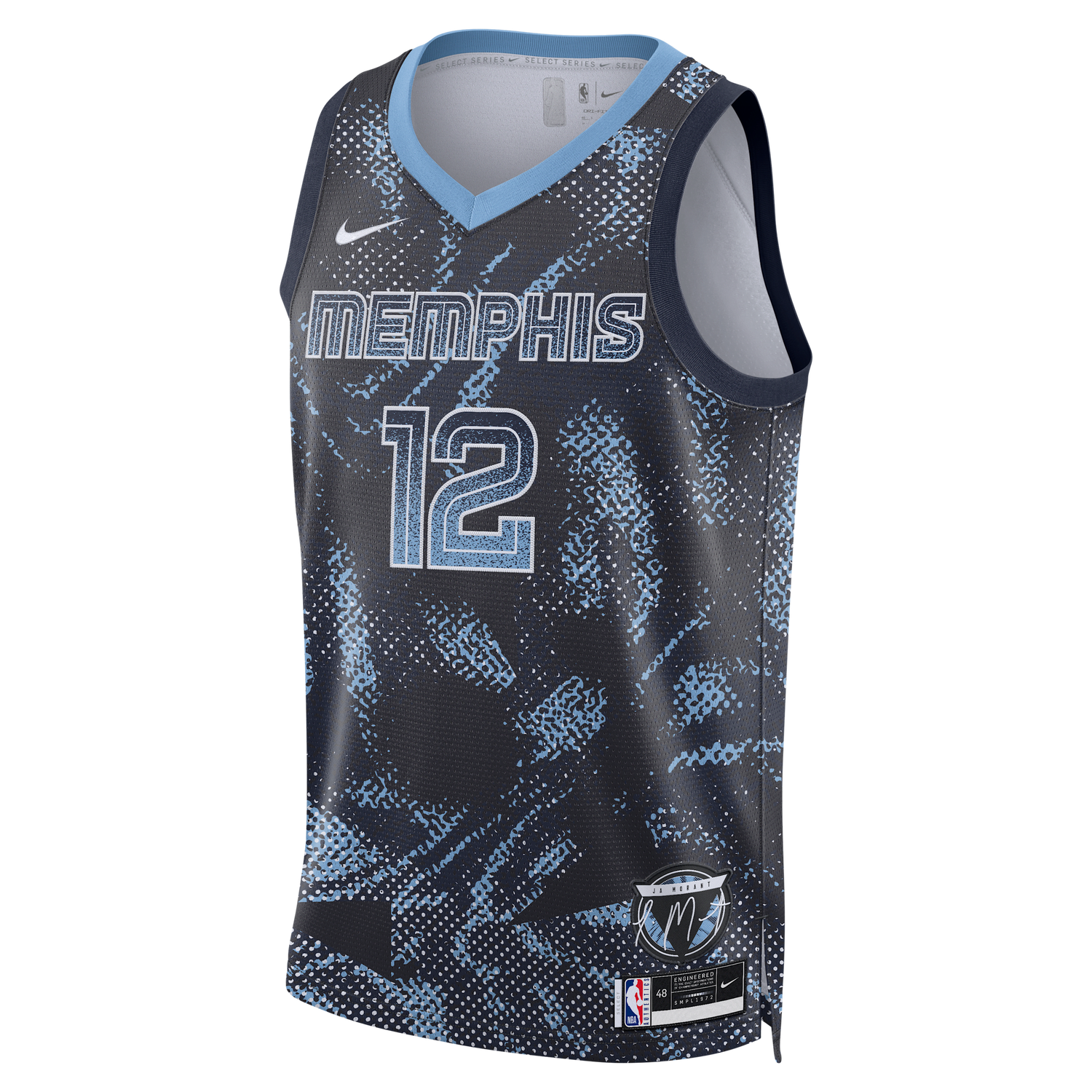 Dres Nike Grizzlies Ja Morant Swingman Jersey Select Series Modrá | HM9553-419, 0