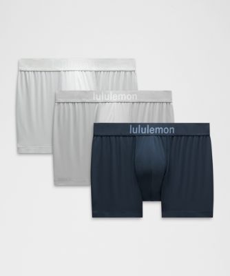 Boxerky lululemon Soft Stretch Active Boxer Brief 3" 3 Pack Navy | prod20000883, 4