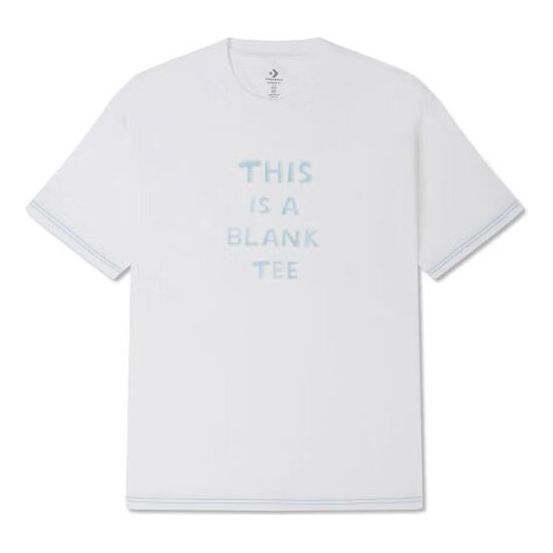 Tričko Converse Verbiage Graphic Tee Biela | 10025873-A01, 0