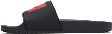 Tenisky a topánky BOSS Hugo Logo Strap Slides Čierna | 50548061, 2
