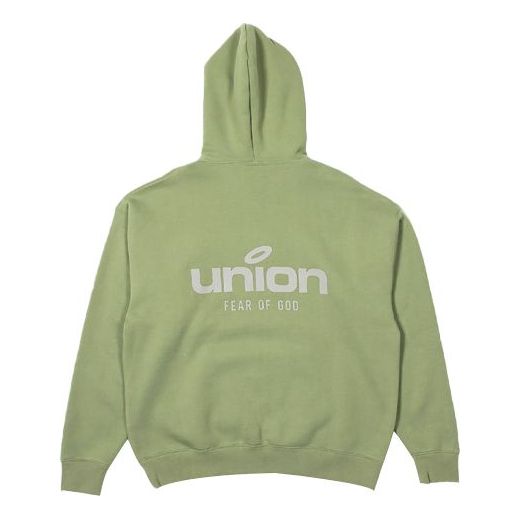 Mikina Fear of God Essentials x Union LA Vintage Hoodie Zelené | FOG-FW21-094, 0