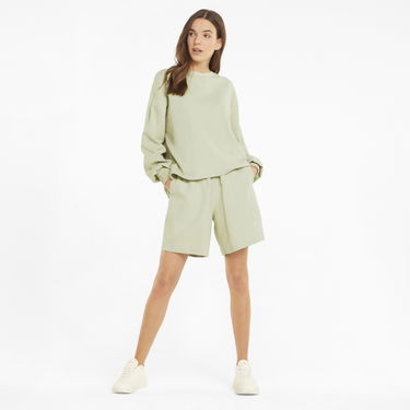 Šortky Puma HER 7" High-Waist Shorts Zelené | 847099-33, 2