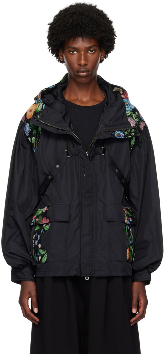 Bunda Andersson Bell Black Harness Jacket Čierna | awa624u, 0