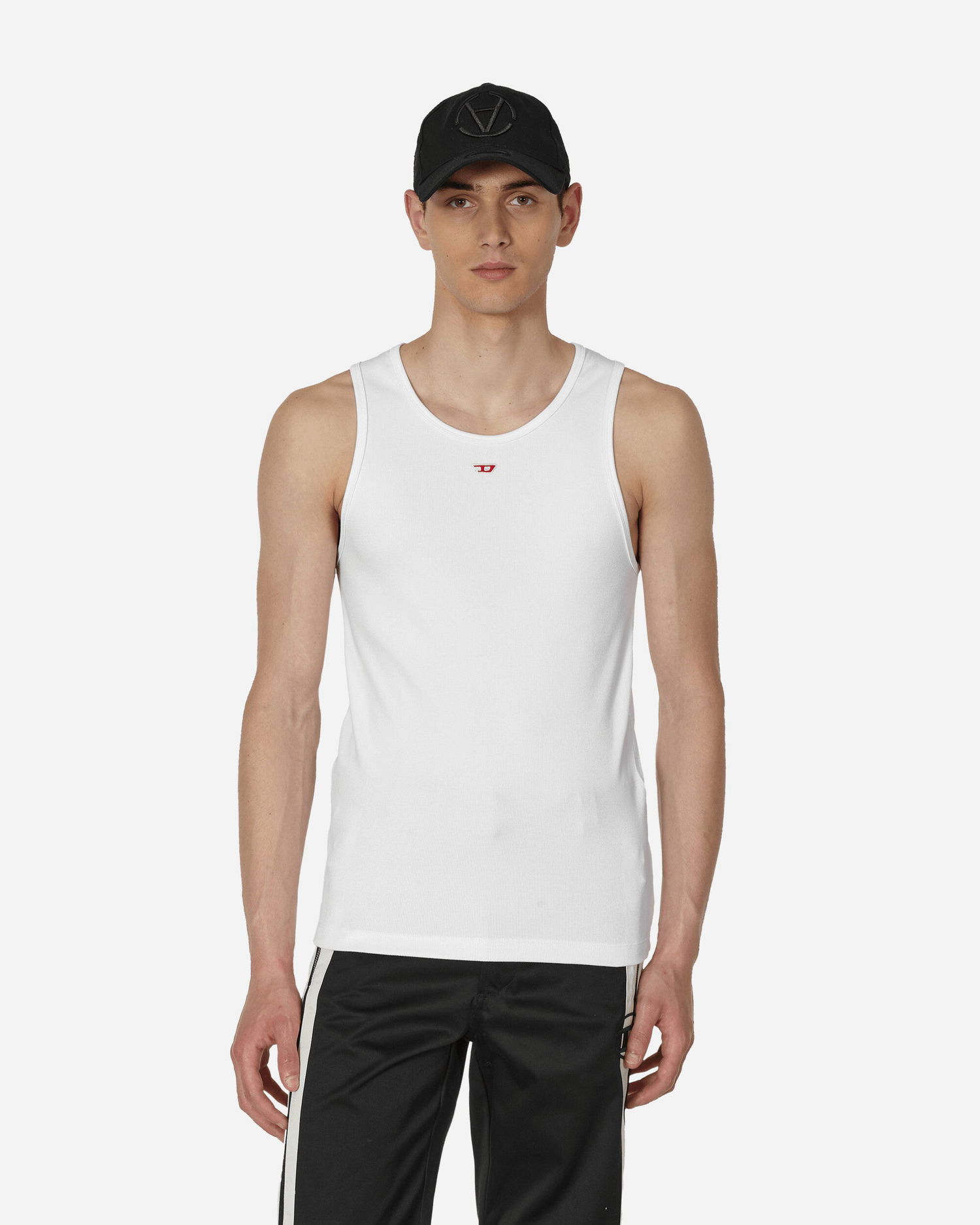 Tielko Diesel Logo Patch Tank Top Biela | A040880EJAI 100, 1