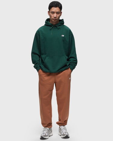 Mikina New Balance Sport Essentials Small Logo French Terry Hoodie Zelené | MT41508-NWG, 1