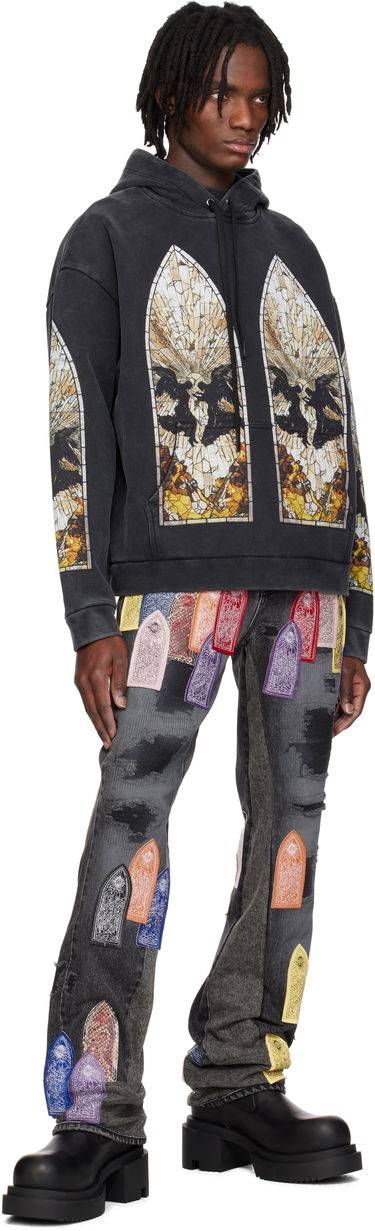 Mikina Who Decides War Who Decides War Matrimony Print Hoodie Čierna | 1110310030SS25, 3