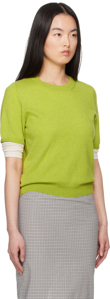 Sveter &Daughter &Daughter Emer Cashmere T-shirt Čierna | CH04633, 4