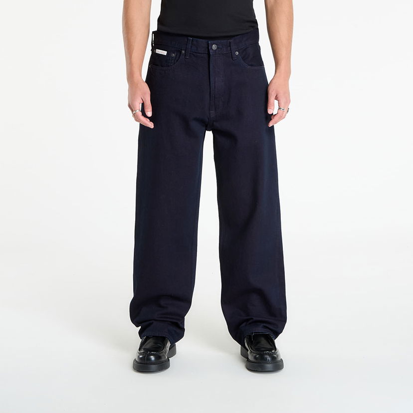 Džínsy CALVIN KLEIN Calvin Klein Jeans Baggy Merlot Jeans W31/L32 Navy | LV04RD728G 01D