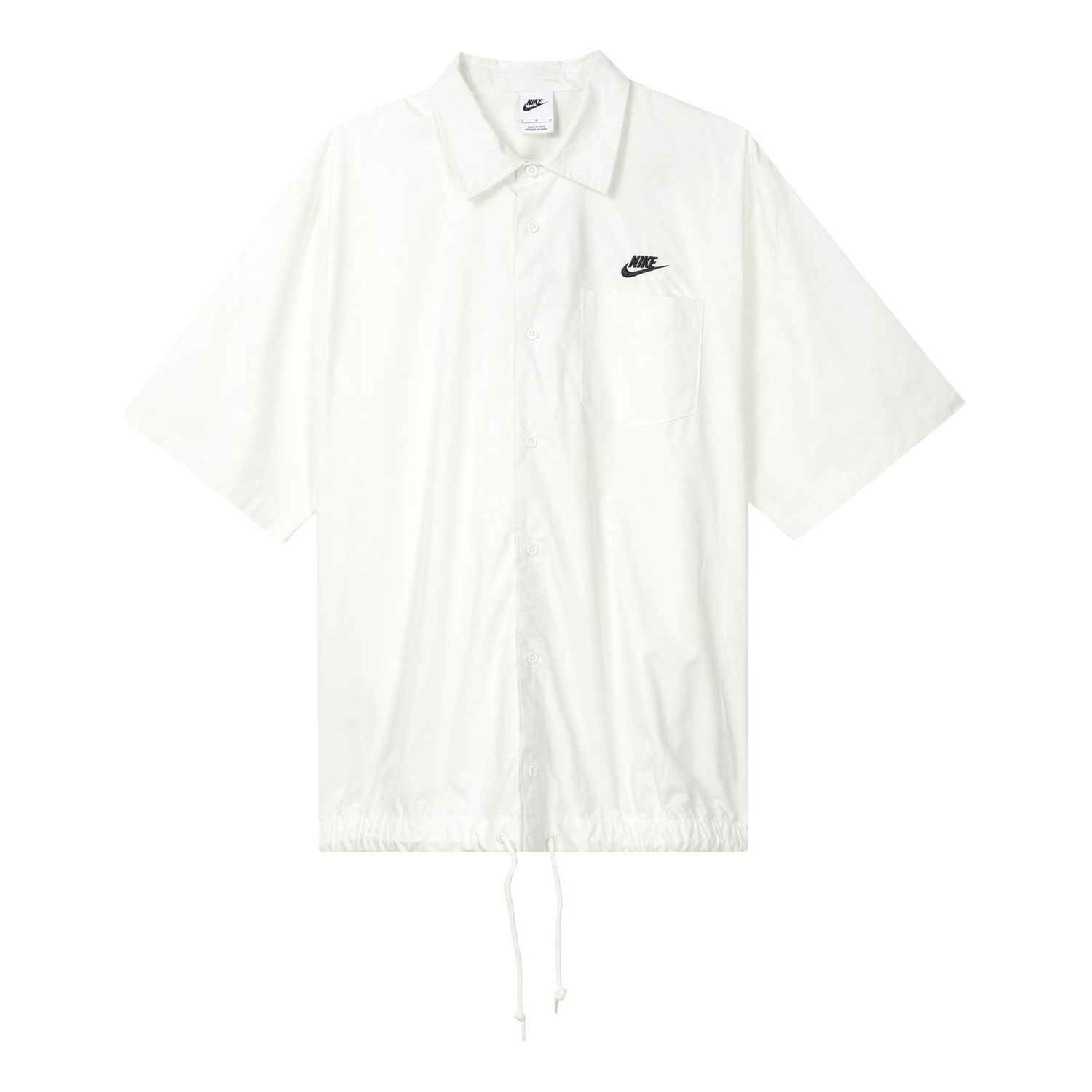 Košeľa Nike Short Sleeve Button-Down Shirt Biela | FN3903-133, 0