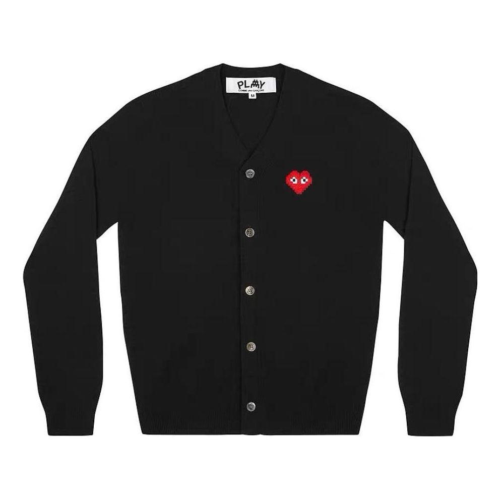 Sveter Comme des Garçons Play Invader Emblem Cardigan Čierna | AZ-N084-051-1, 0