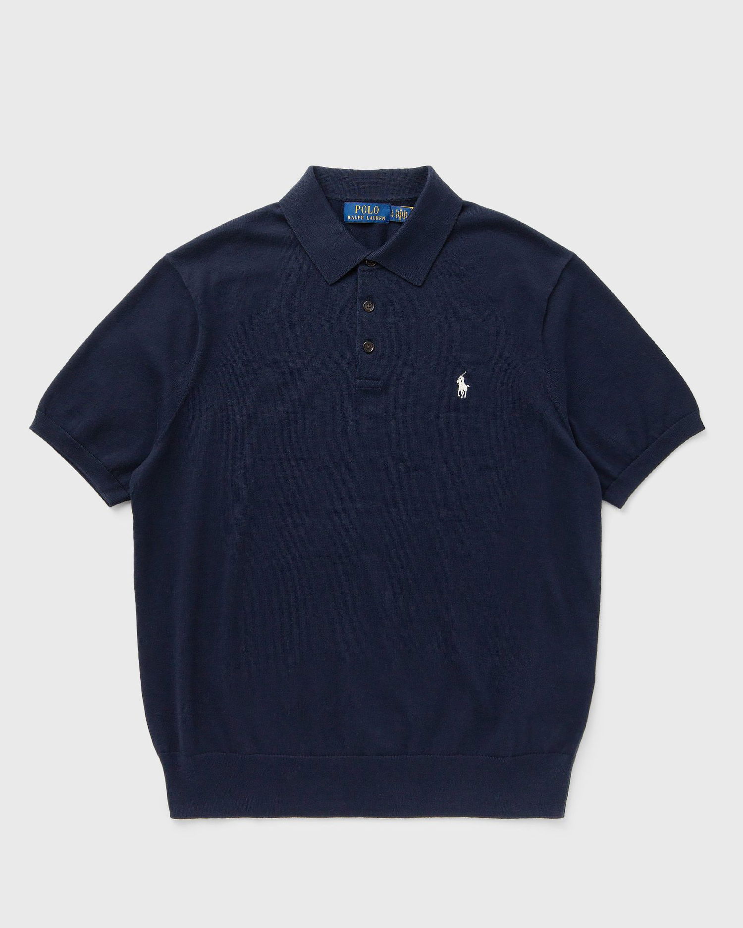 Polo tričko Polo by Ralph Lauren Polo Ralph Lauren Knitted Polo Shirt Navy | 710950158001, 0