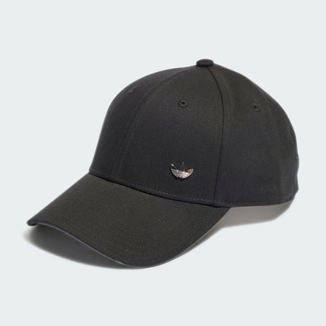 Šiltovka adidas Originals Metallic Trefoil Baseball Čierna | IS2998, 0