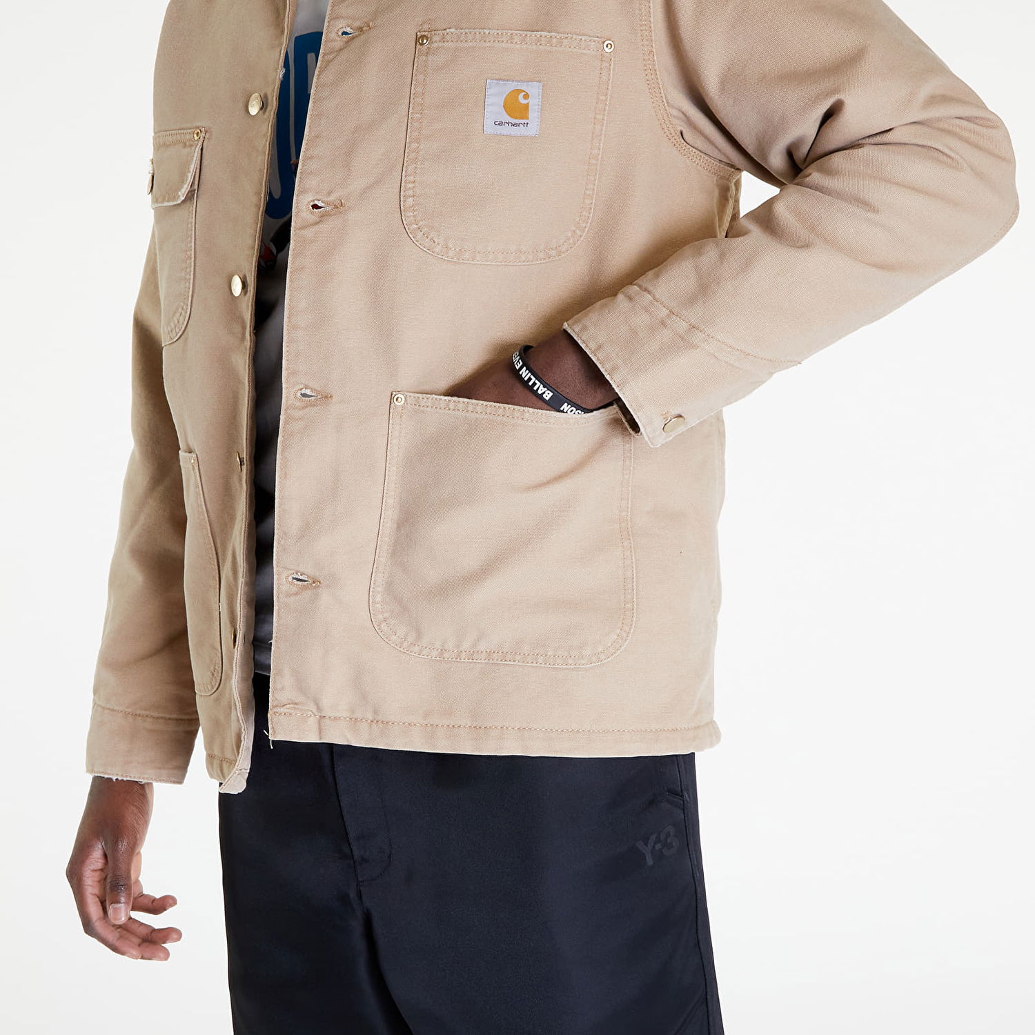 Bunda Carhartt WIP OG Chore Coat Beige Béžová | I027357.0IA3K, 1