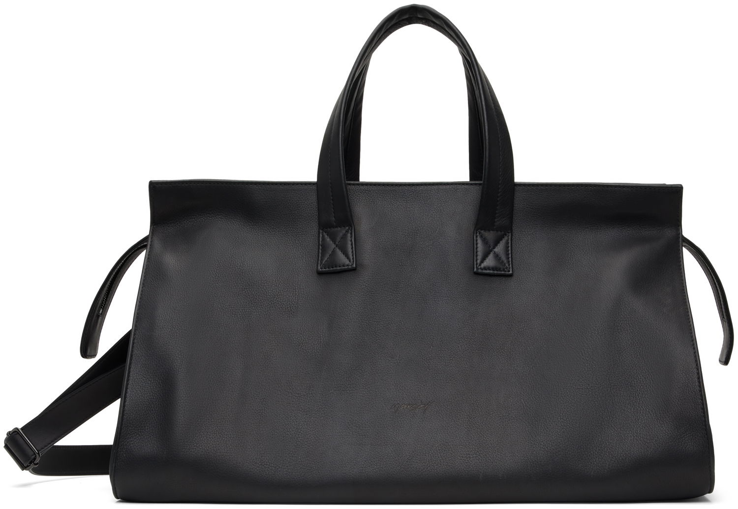 Cestovná taška Marsèll Marsell Quarantotto Leather Weekender Duffle Čierna | MB0427 P016, 0