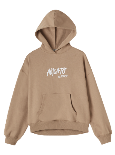 Mikina AXEL ARIGATO Arigato Tag Hoodie Béžová | A0833002