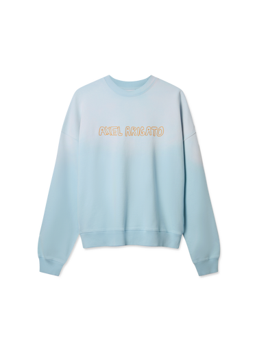 Mikina AXEL ARIGATO Rue Crewneck Sweatshirt Modrá | A3992002, 1