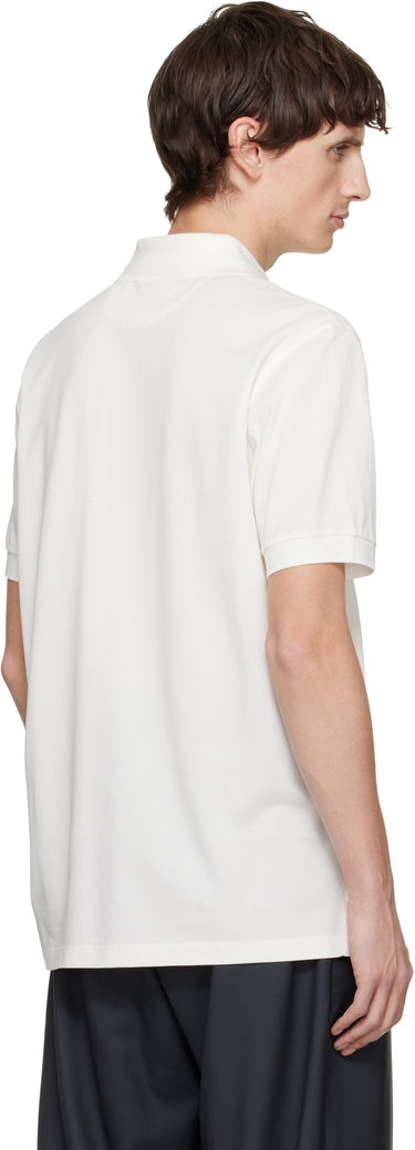 Polo tričko Paul Smith Paul Smith Floral Embroidered Polo Biela | M1R-698P-TP5196-01, 2