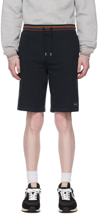 Šortky Paul Smith Paul Smith Artist Stripe Sweatshorts Navy | M1A-374M-AU807-48, 0